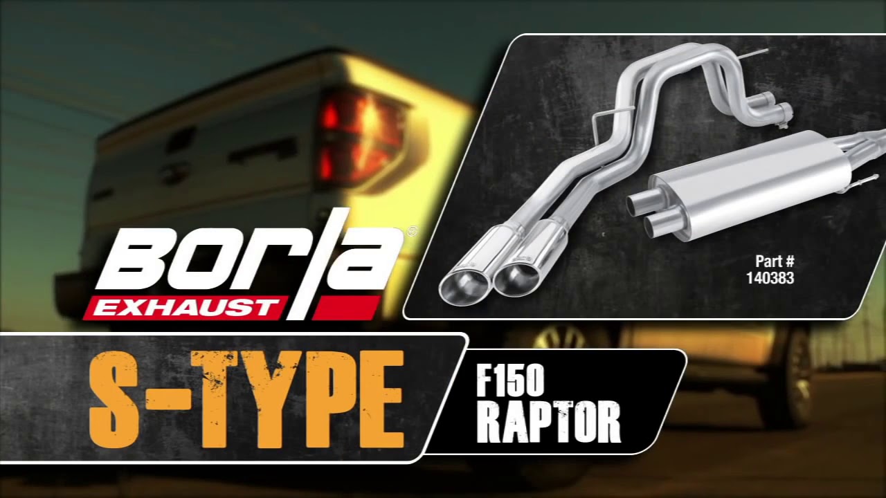 BORLA Exhaust Sounds for 2011 2014 Ford Raptor