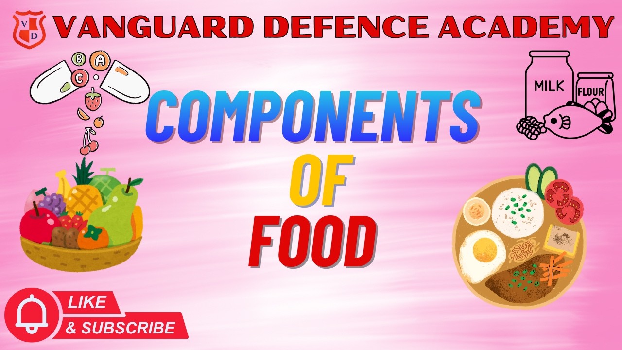Components of food (Part 3) #rms #rmsclass6 #sainik #rimc #2026 #preparation #study #biology #ncert
