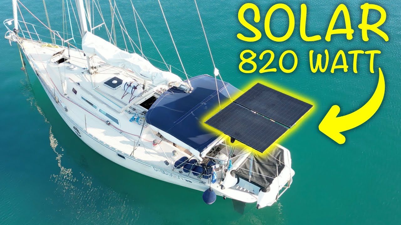 Autark auf einem Segelboot? UNSER SOLARAUSBAU! Karl Ocean Ep.7