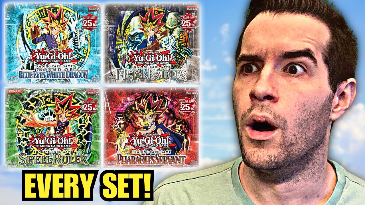 Opening EVERY NEW 25th Anniversary Yugioh Box!