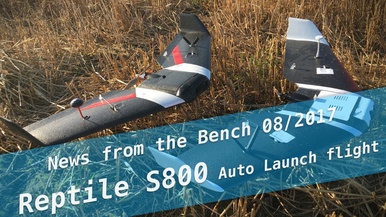 S800 Sky Shadow - iNav Auto Launch flight