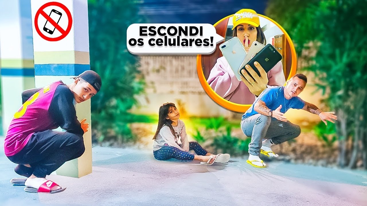 Meus filhos não largam o celular 📱tive que fazer isso .