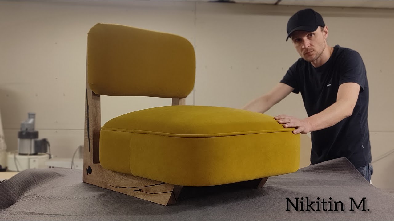 HOW to MAKE an ARMCHAIR. КРЕСЛО ДЛЯ ОТДЫХА