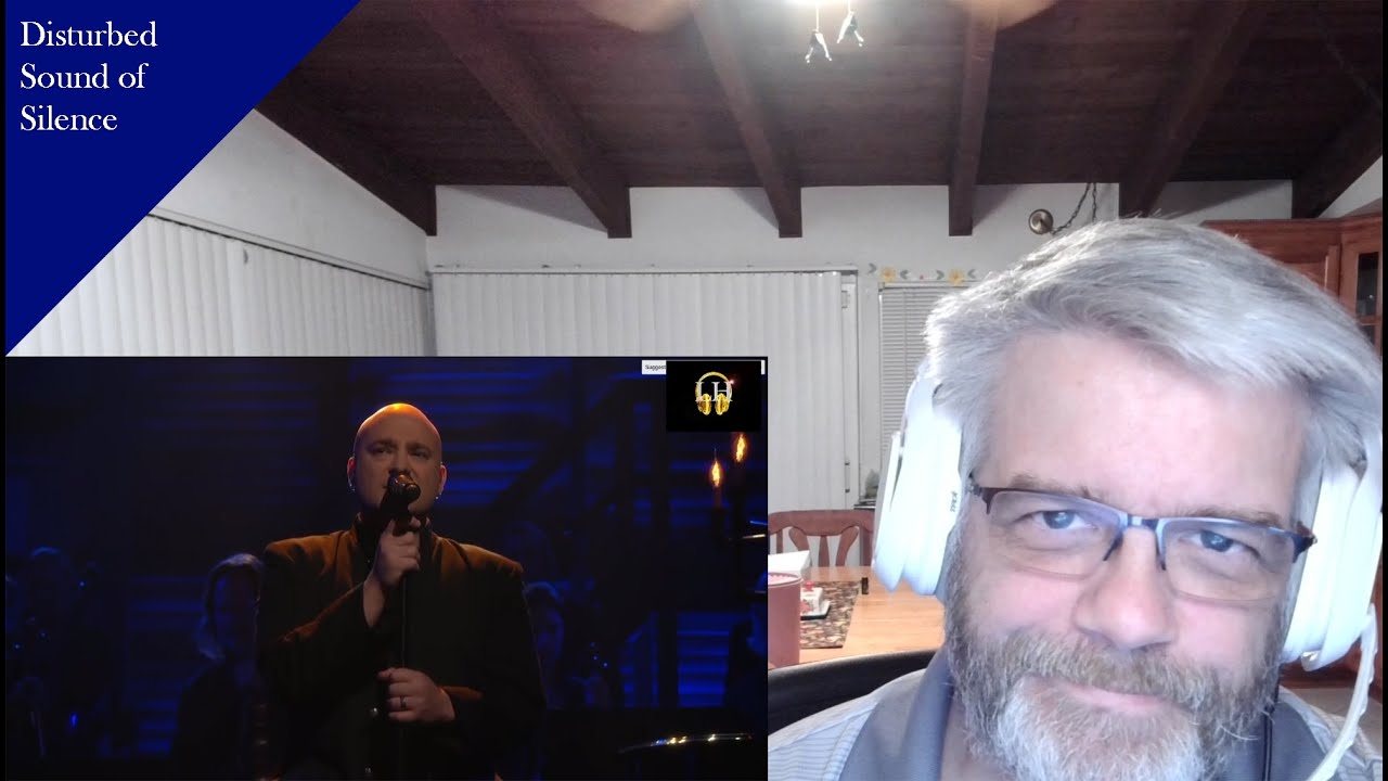 Disturbed - Sound of Silence (Conan LIVE) - Reaction - PERFECT!