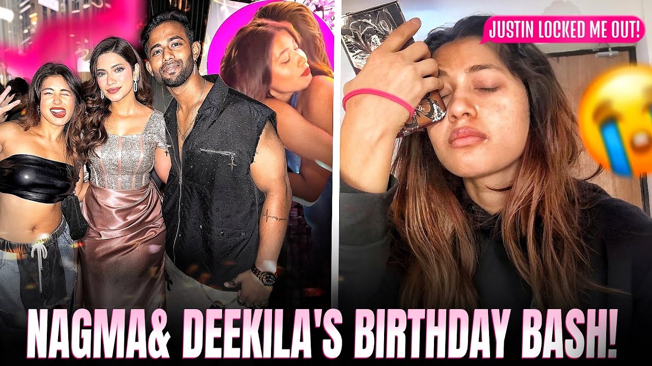 Nagma & Deekila's Birthday 🔥| Justin didn't open the door for me! 😡 Lollapalooza with Kashish 🌻