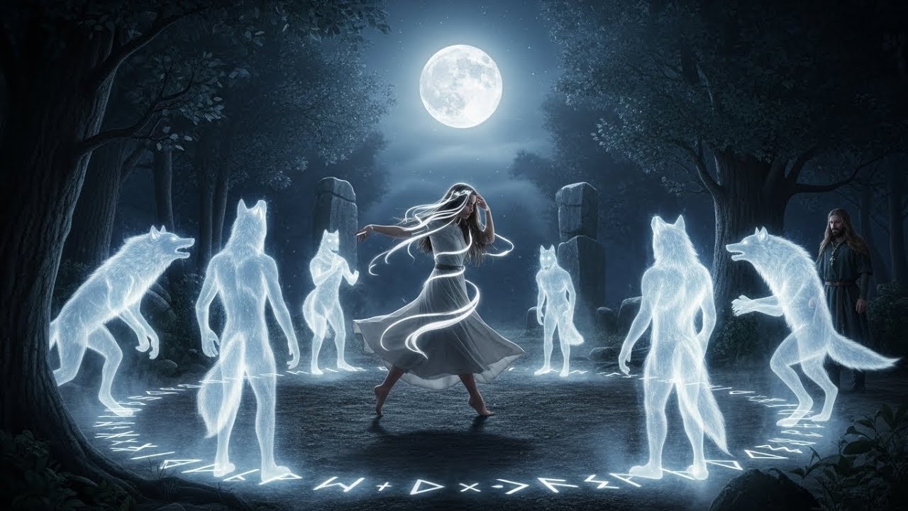 The Alpha King Watched Her Dance in the Moonlight — And the Spirits Rose to Protect Her