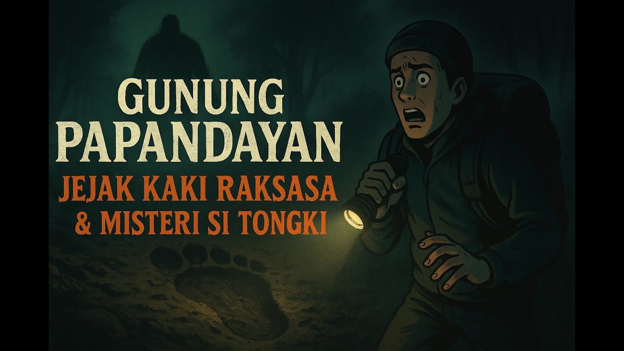 👻 Urban Legend: 🌋 Gunung Papandayan: Mitos Adanya Jejak Kaki Raksasa Hingga Cerita Si Tongki 👣🔥
