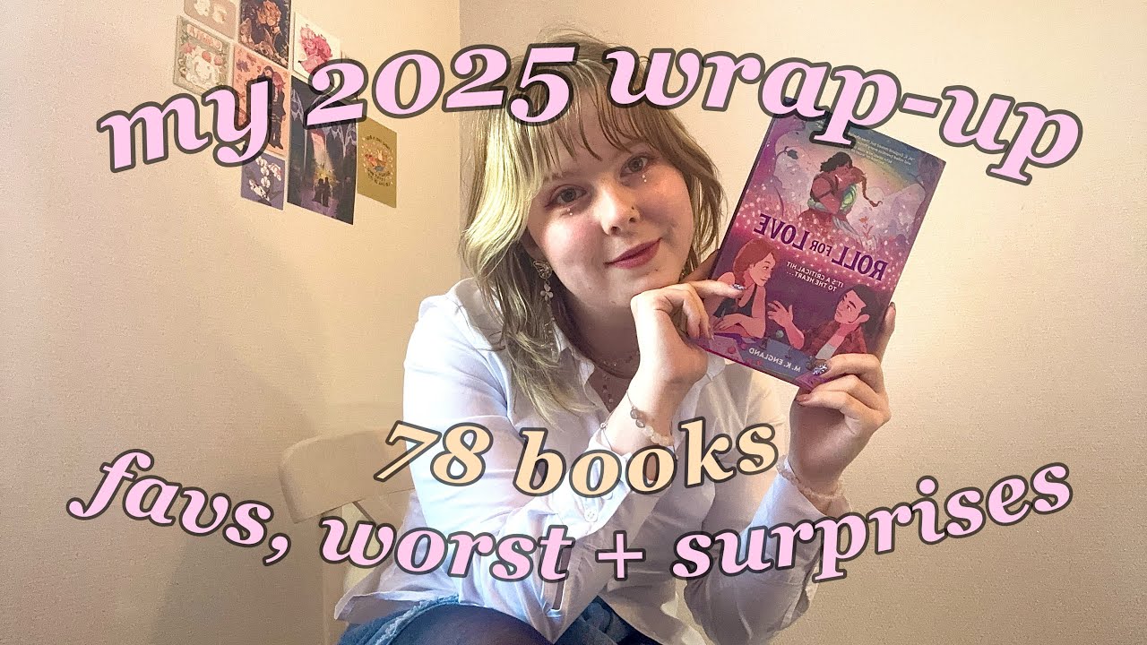 my 2025 reading wrap-up // best, worst & surprises *yaps + lo-fi*