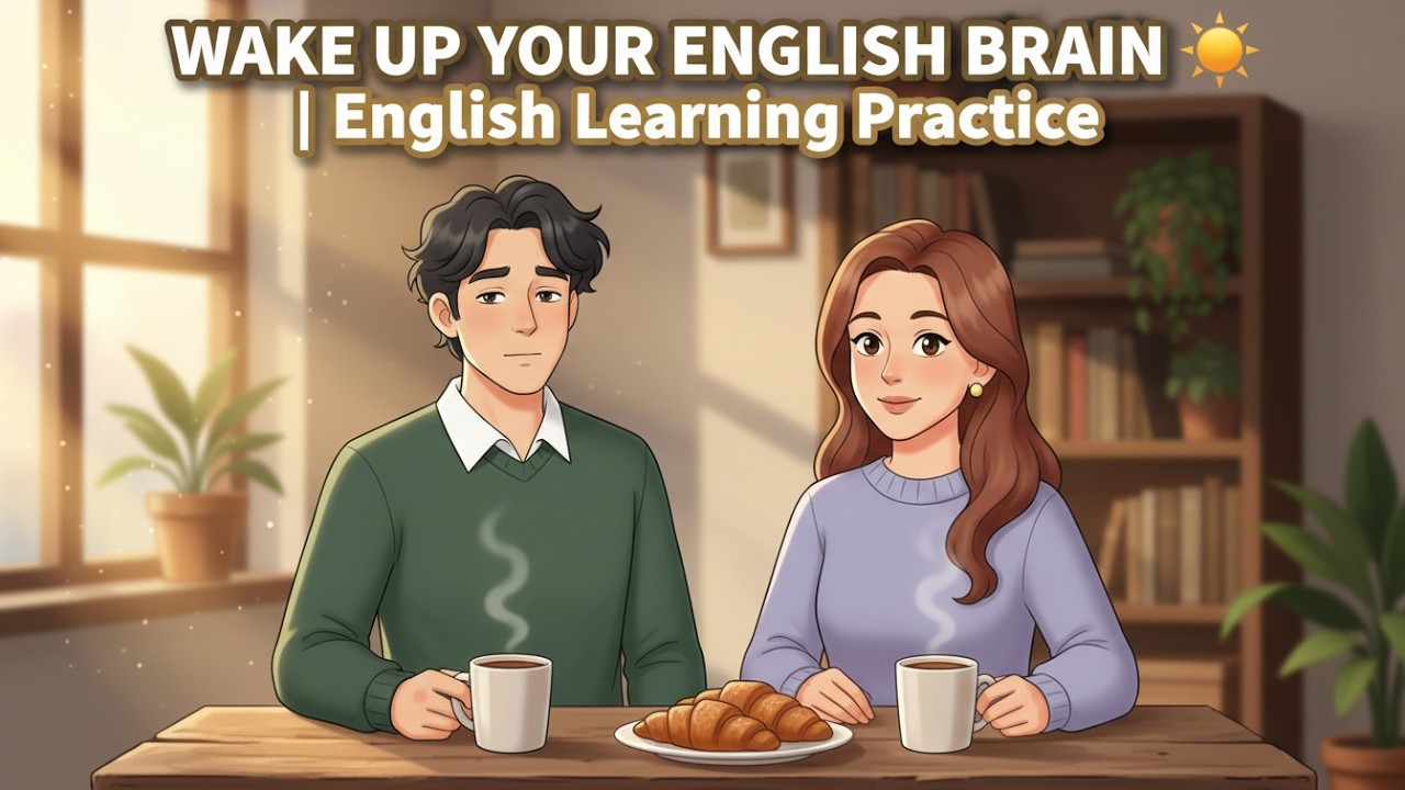 Simple Morning English Routine to Speak More Confidently Every Day | Gentle Morning Routine