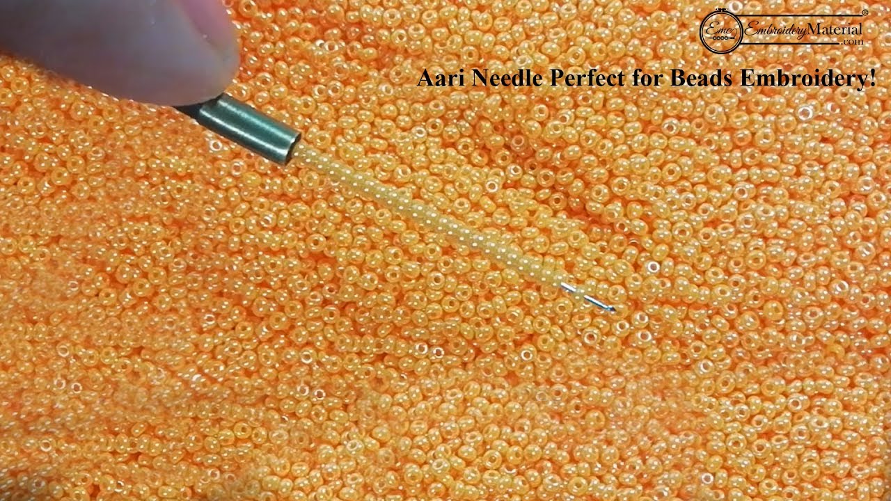 Aari Needle Perfect for Bead Embroidery!!