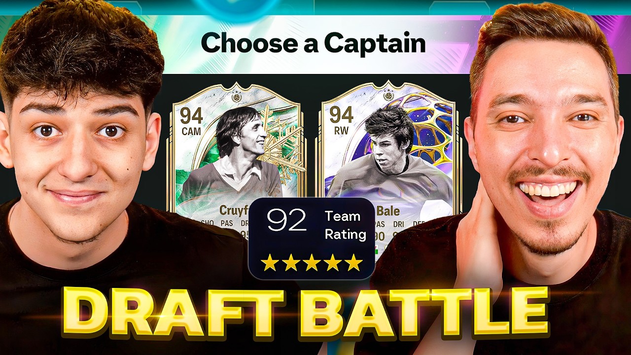 SE ATINGE PENTRU PRIMA DATA 92 RATING LA ECHIPA IN DRAFT BATTLE THEO VS PAPPA LA EA FC 26!