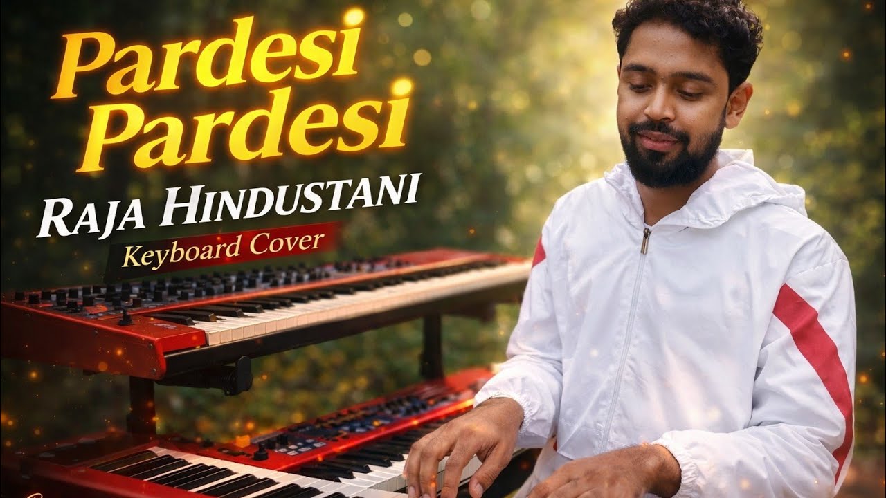 Pardesi Pardesi (Raja Hindustani ) Keyboard Cover l Bollywood Instrumental / By Music  Retouch