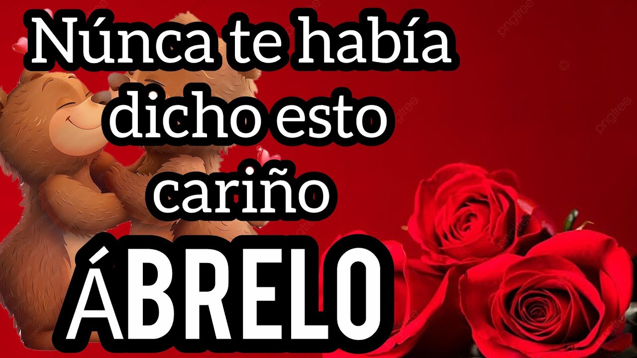 Hoy es la primera vez que te voy a decir esto corazón escúchalo querida ♥️ 