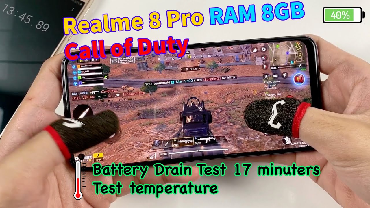 Realme 8 Pro Test Game Call of Duty | Snapdragon 720G, RAM 8GB