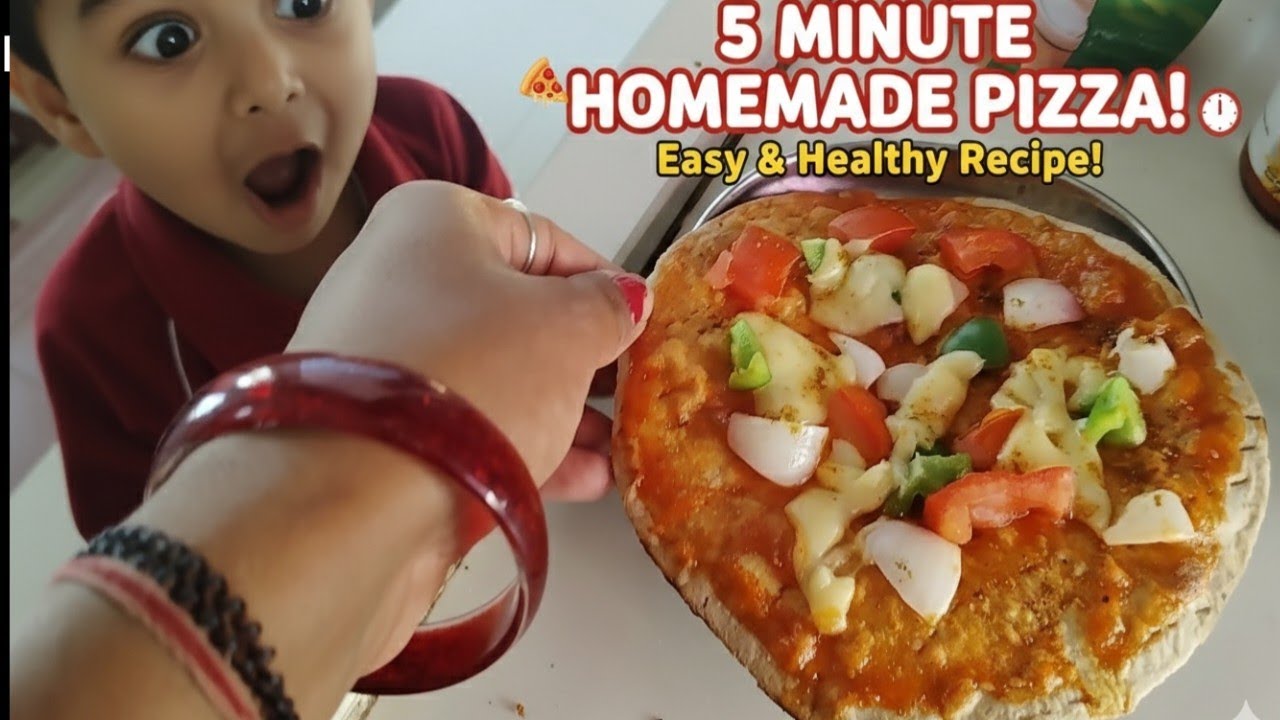 घर का बना हुआ पिज्जा 🍕 स्वादिष्ट और हेल्दी पिज्जा जो एक बार बनाओ बार बार खाओ 🍕homemed पिज्जा 🍕