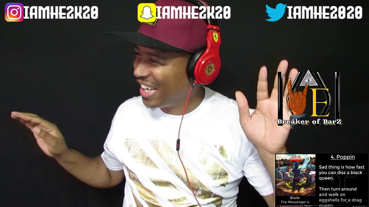 BIZZLE- POPPIN *BAR BREAKING REACTION*