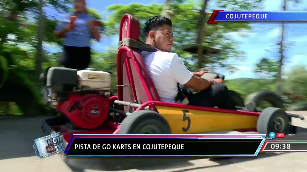 PISTA DE GO KART EN COJUTEPEQUE