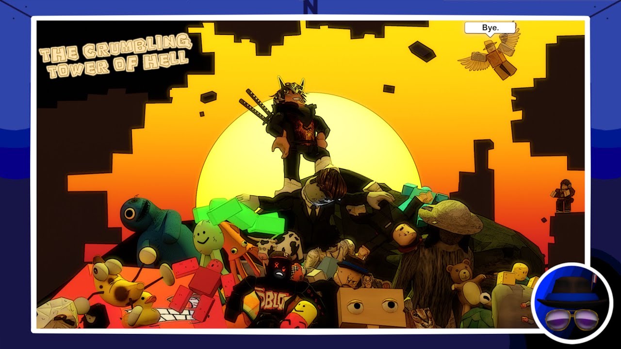 Pizza Tower Title Cards but With ROBLOX Characters.