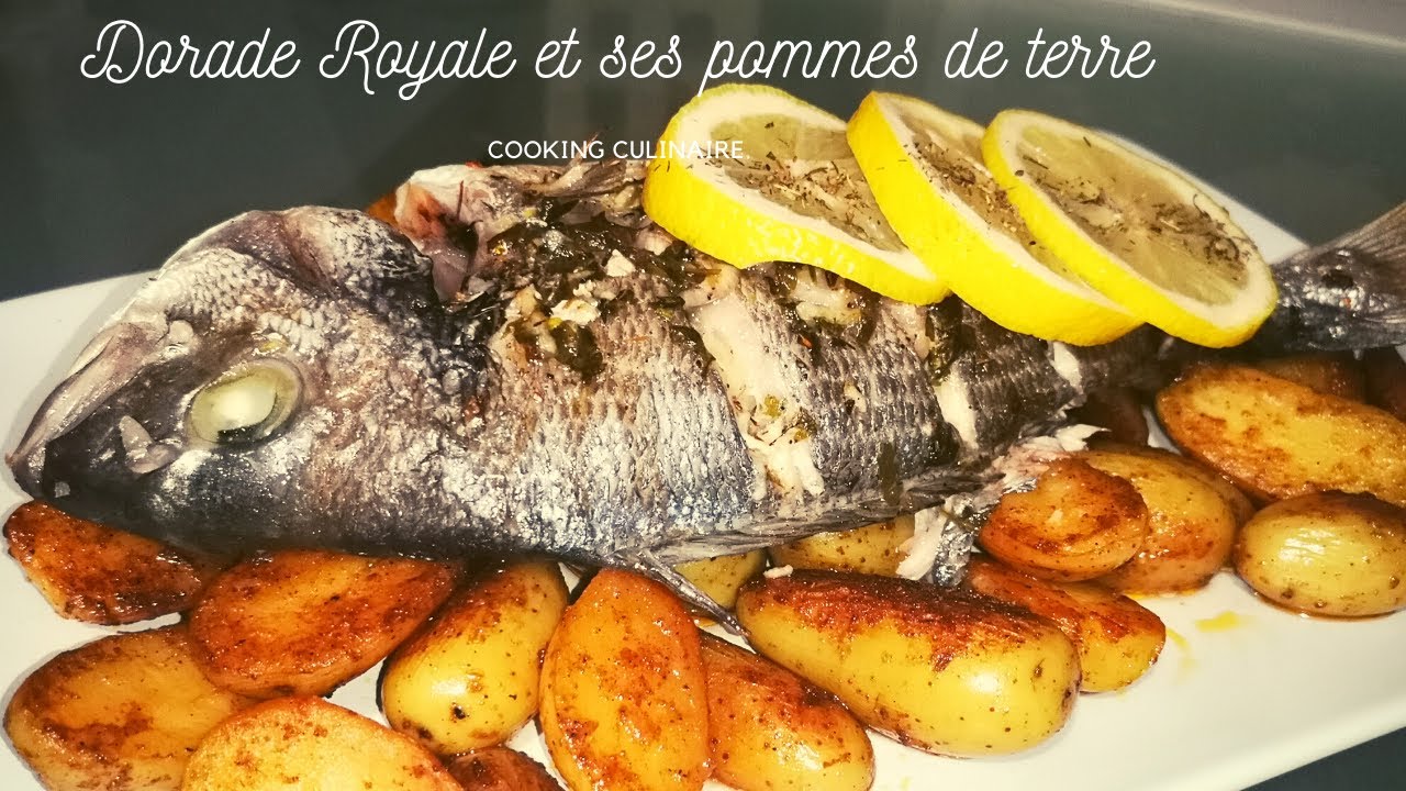 Dorade royale avec ses pommes de terre sautées