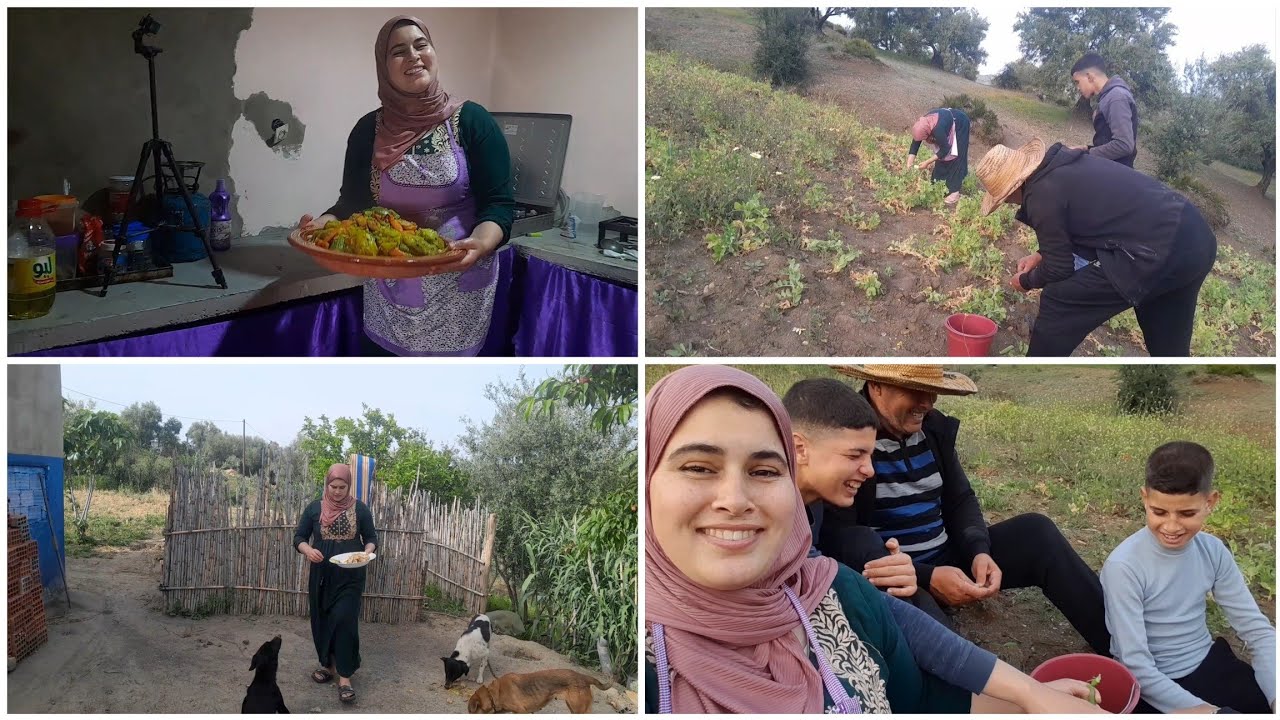 أجواء دالربيع والدجلبان والطبيعة زوينة مع فاطمة الزهراء وعائلتها