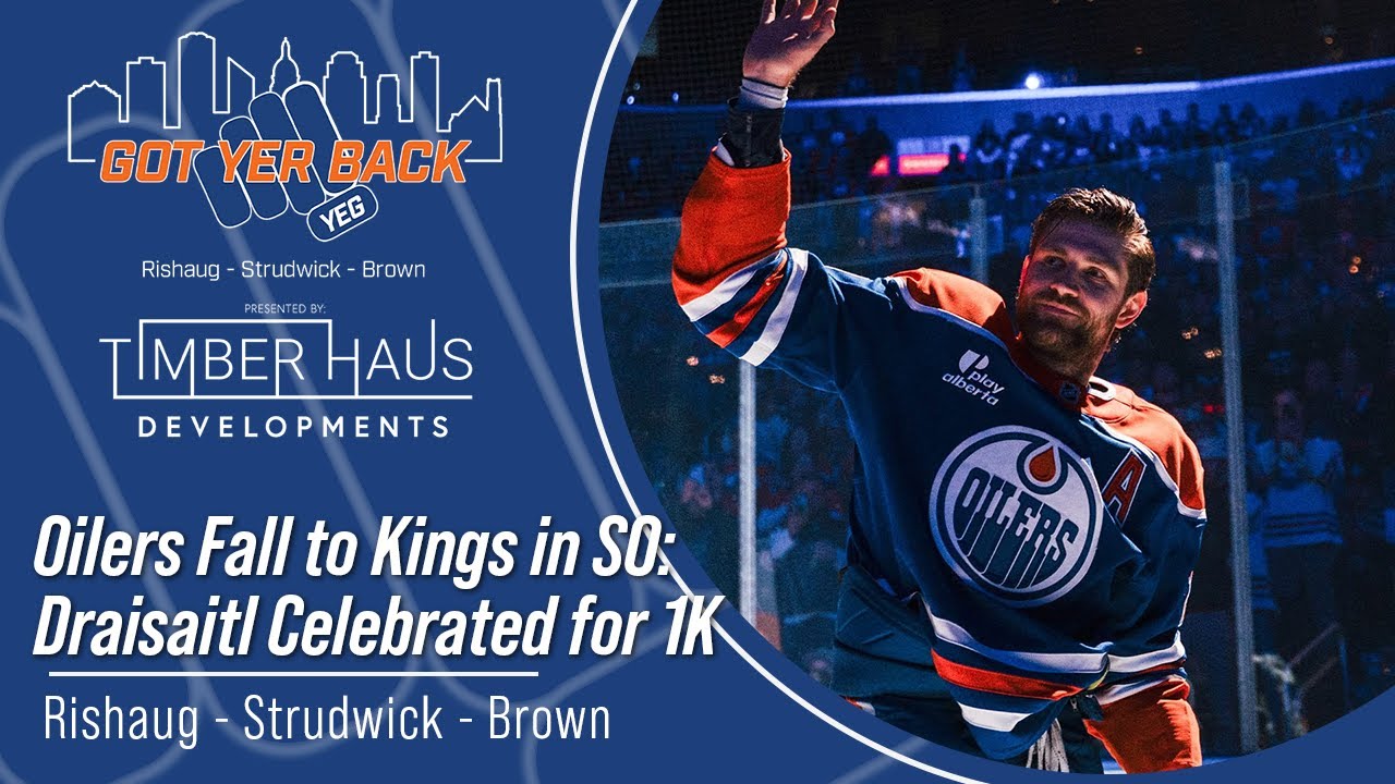 Oilers Fall to Kings in SO: Draisaitl Celebrated for 1K
