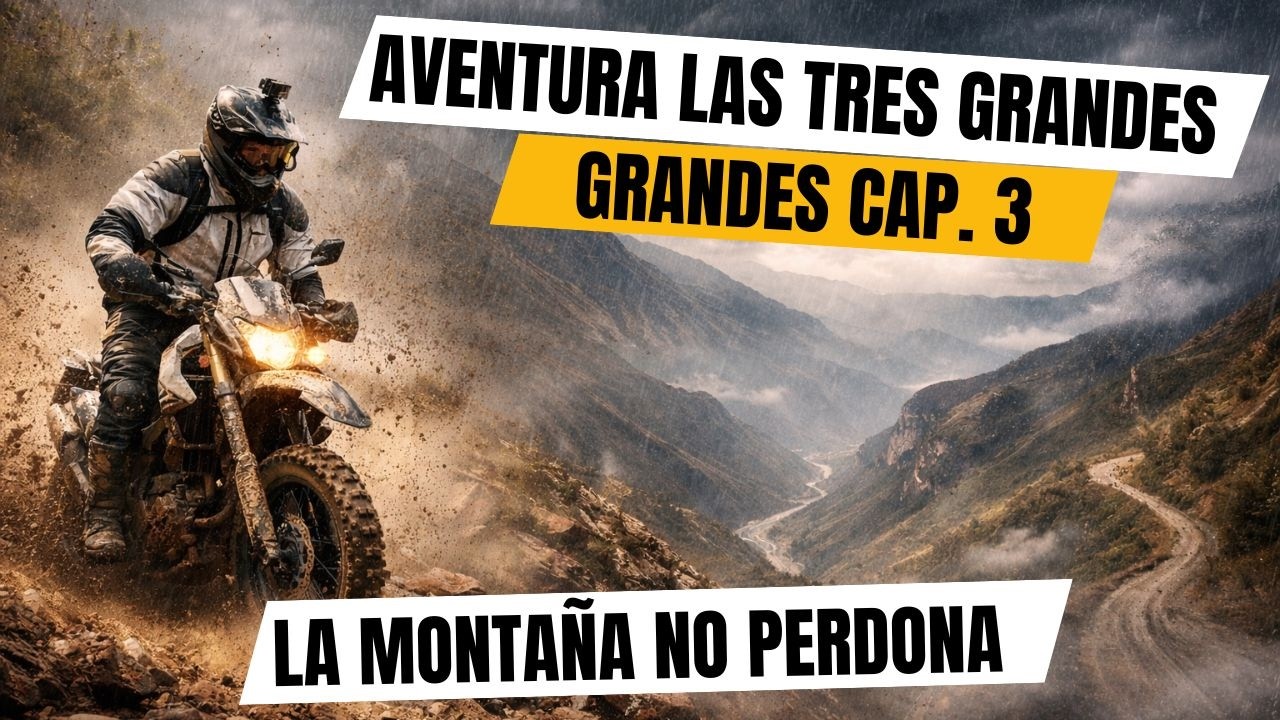 CAP 3 -AVENTURA LAS TRES GRANDES -  LA MONTAÑA NO PERDONA