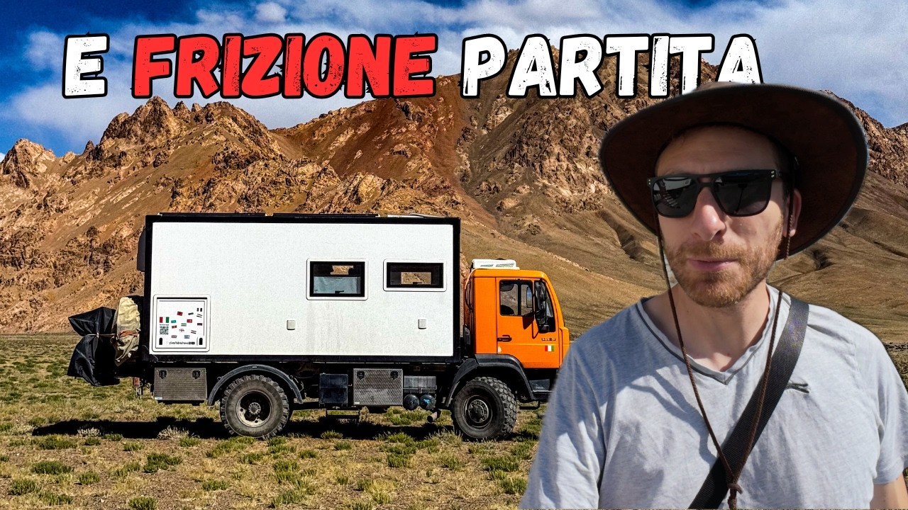 In una tempesta di fulmini in Armenia - Giro in Asia in camper