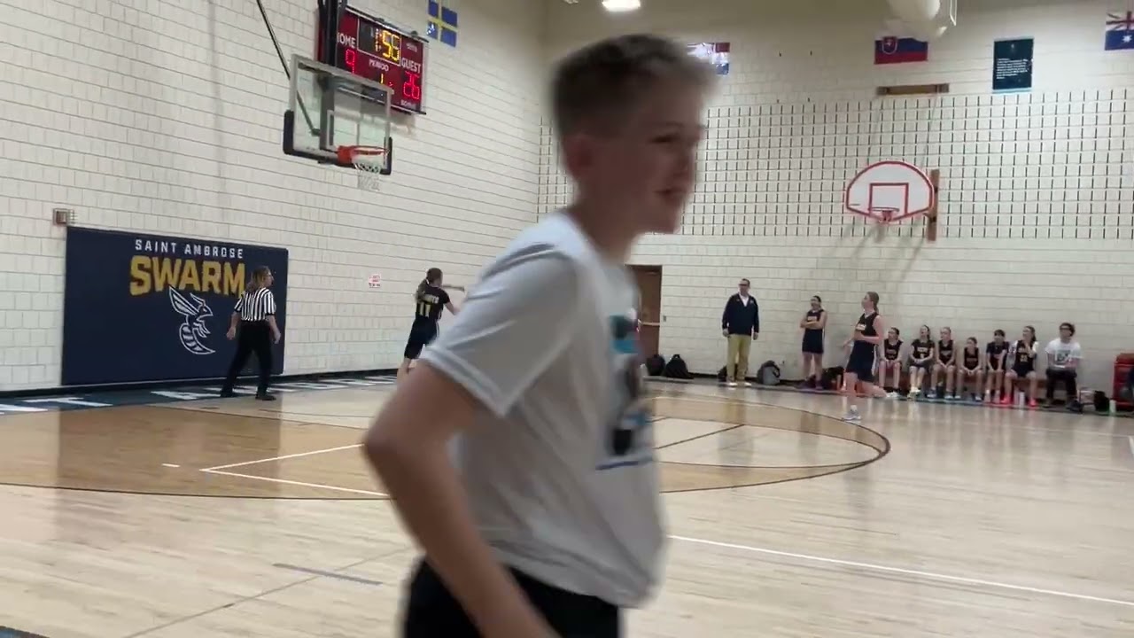 2025-2026 St Agnes 7th-8th Grade Girls Basketball Game #10 Playoff vs St Croix Catholic (2-26-26)