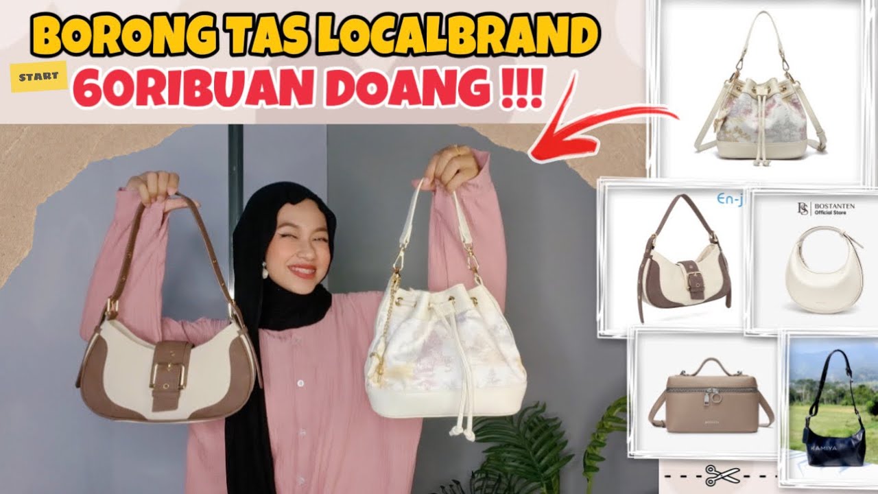 SHOPEE HAUL TAS LOCALBRAND START 60RIBUAN !!! CAKEP SEMUANYAAAA