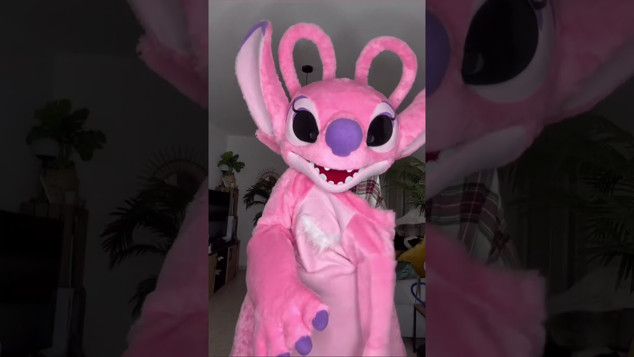 Angel Mascot Suit Up