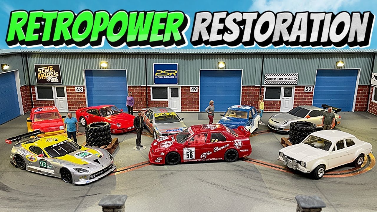 Gifted Scalextric Alfa 155 gets Restomoded