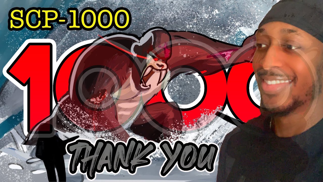 SCP-1000 BIGFOOT (SCP Animation) Reaction! | 1000 SUB SPECIAL ✨