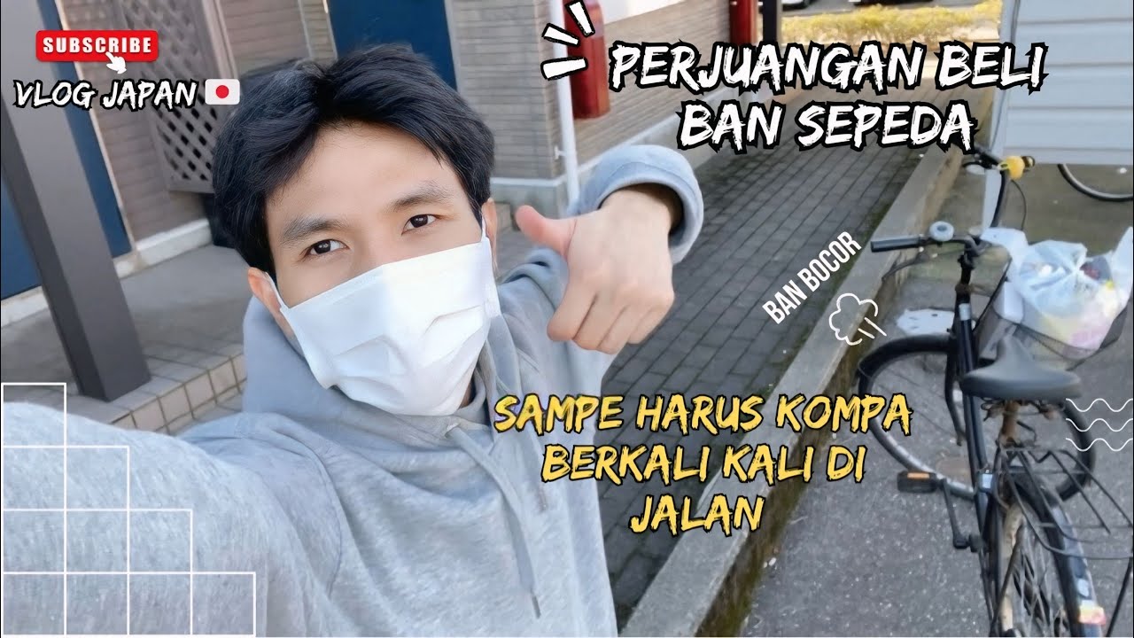 Perjuangan beli ban sepeda di Jepang 🇯🇵