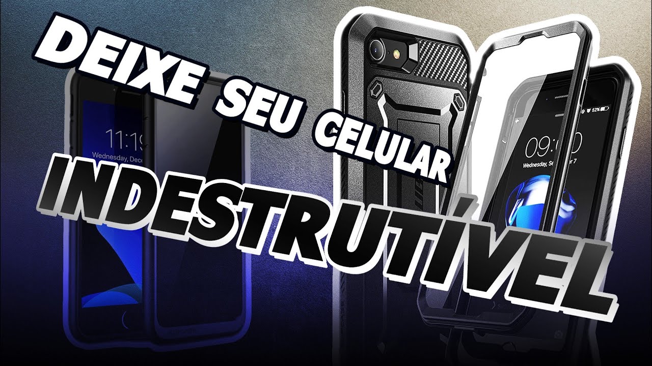 DEIXE O SEU SMARTPHONE INDESTRUTÍVEL | CAPAS SUPCASE - TecDuos