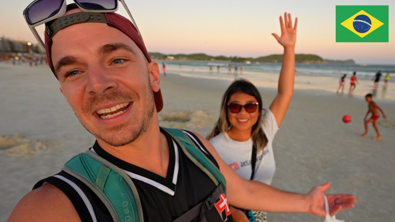 We were the only foreigners in this Brazilian beach town 🇧🇷