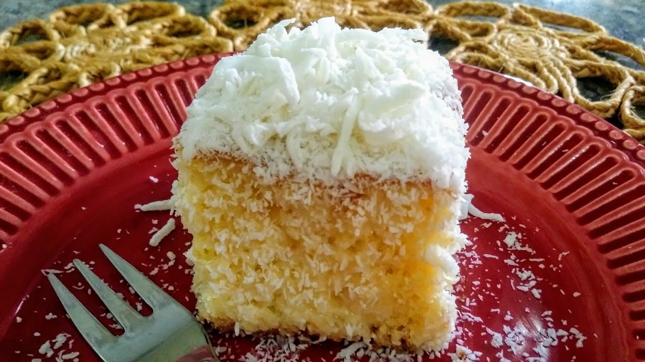 BOLO GELADO DE COCO-SOBREMESA DELICIOSA