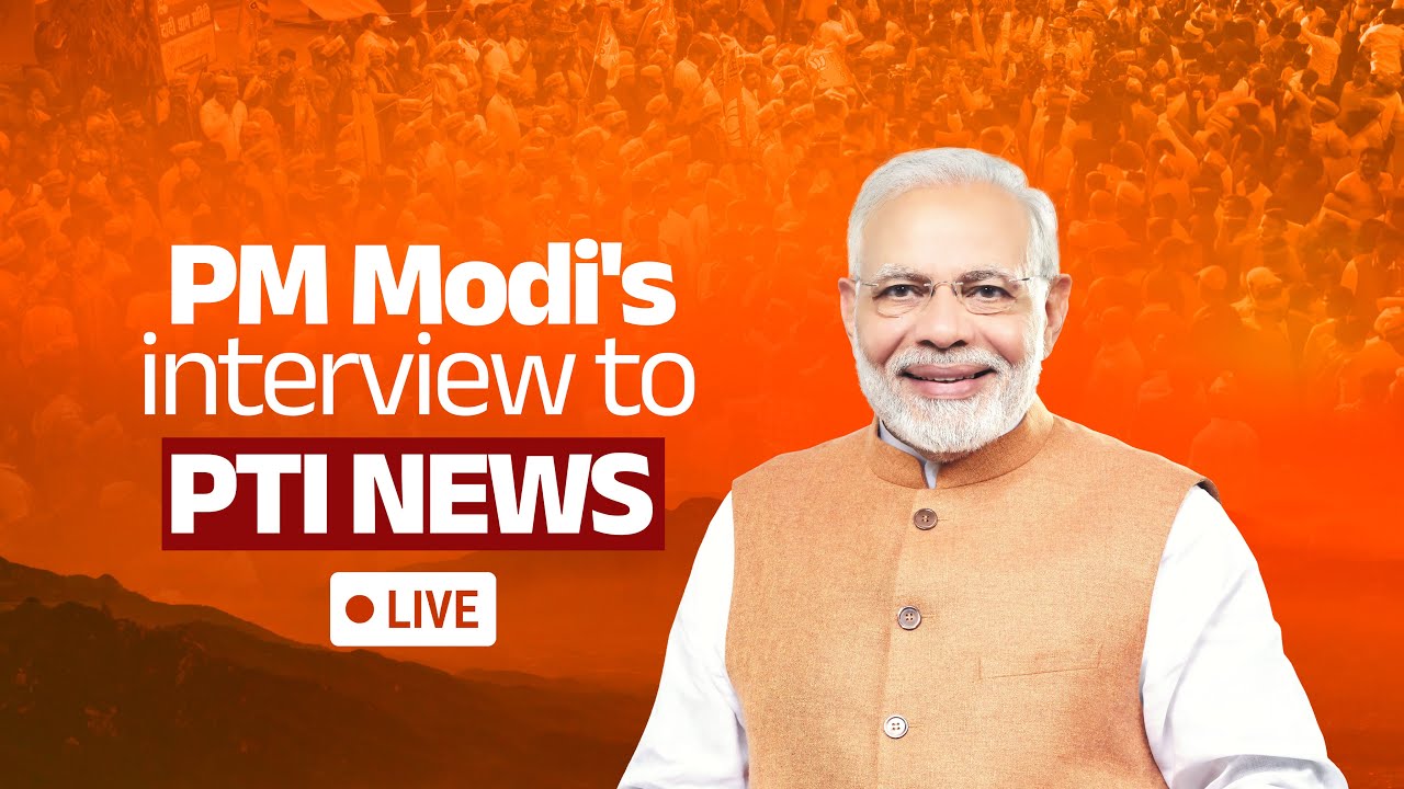 LIVE |PM Modi's interview to PTI News #loksabhaelection2024  #modi | Narendra Modi | Interview | PTI
