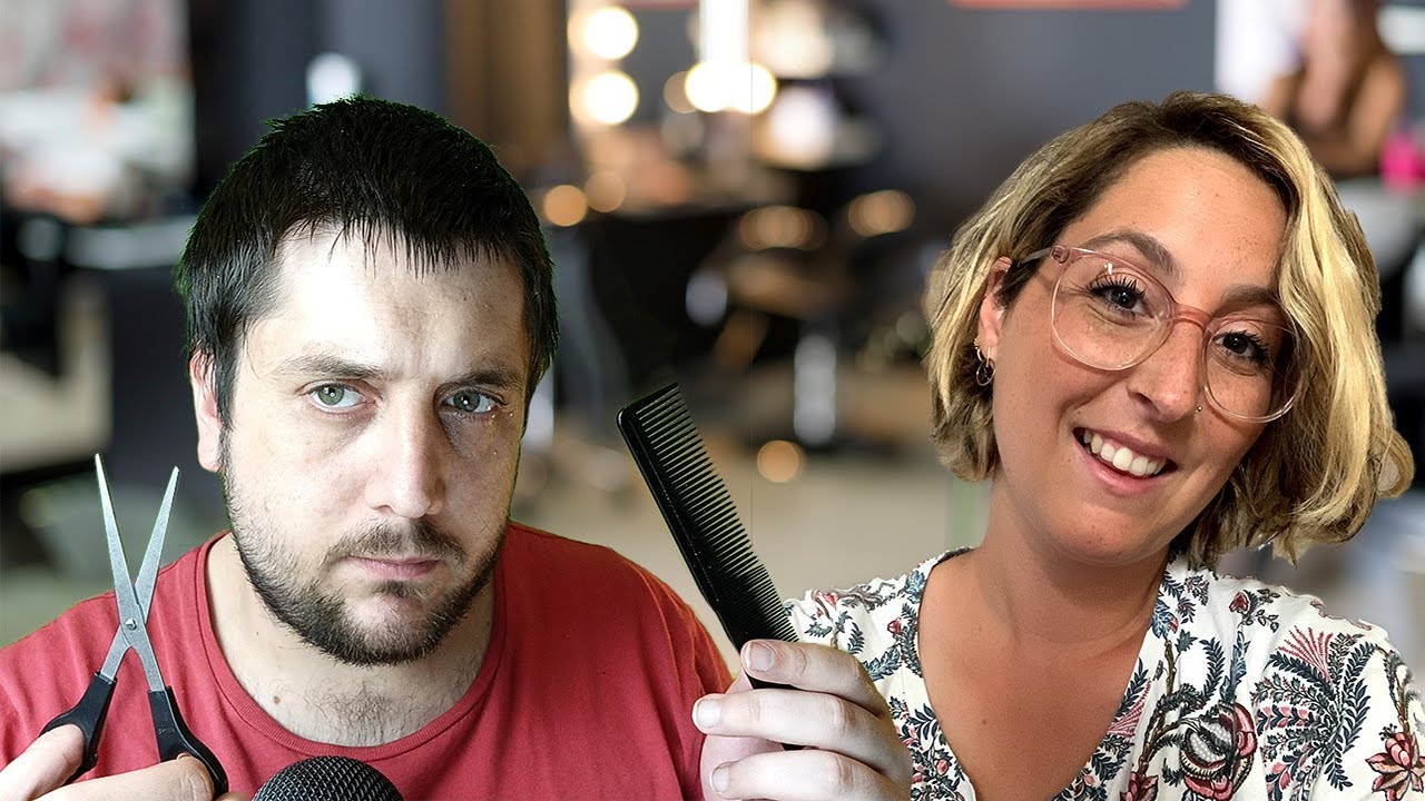 ROLEPLAY COIFFEUR AVEC @ChwimieASMR  (ASMR FRANCAIS)