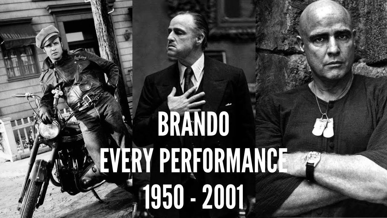 Every Marlon Brando Performance 1950 - 2001