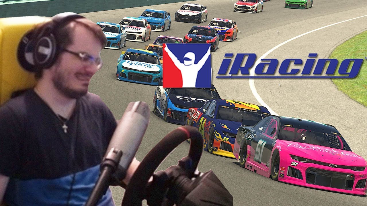 Maddison and his new passion - iRacing Nascar