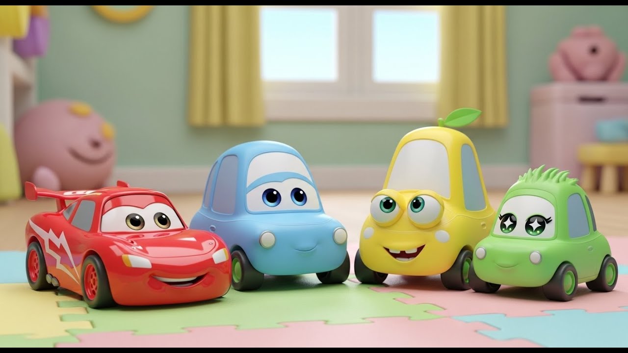 Vroom Vroom! Silly Toy Car Race 🚗💨 | Fun Racing Song for Toddlers & Babies#americankids #usa#rhymes
