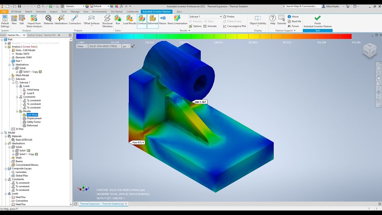 Thermal Expansion   Thermal Gradient