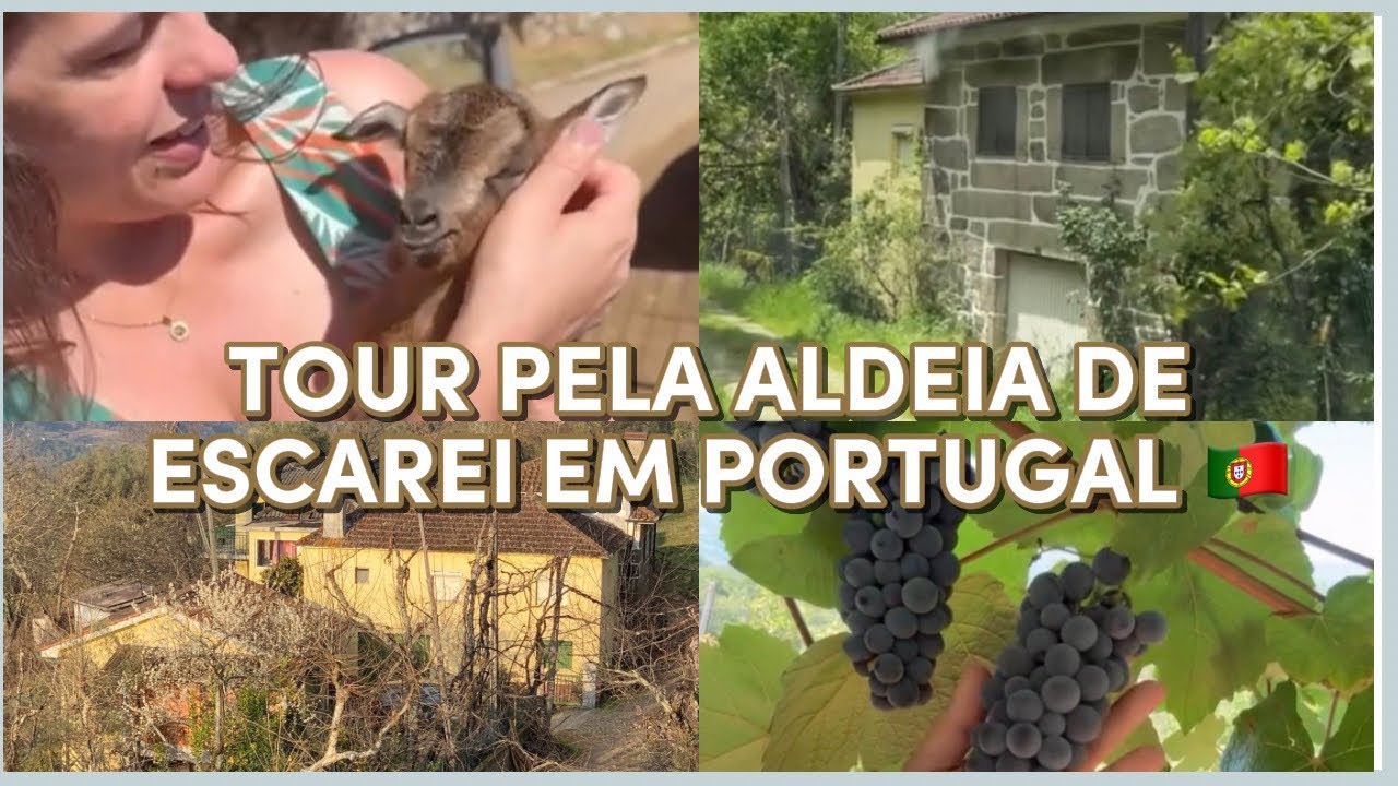 TOUR | CONHECENDO A ALDEIA E A QUINTA  🇵🇹 ONDE MEU ESPOSO CRESCEU•	