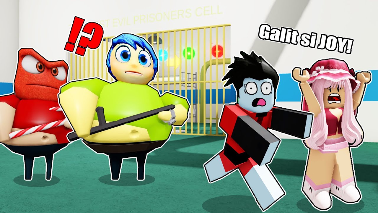 Kinulong kami ni JOY na TABACHOY | Escape Inside Out | Roblox Tagalog