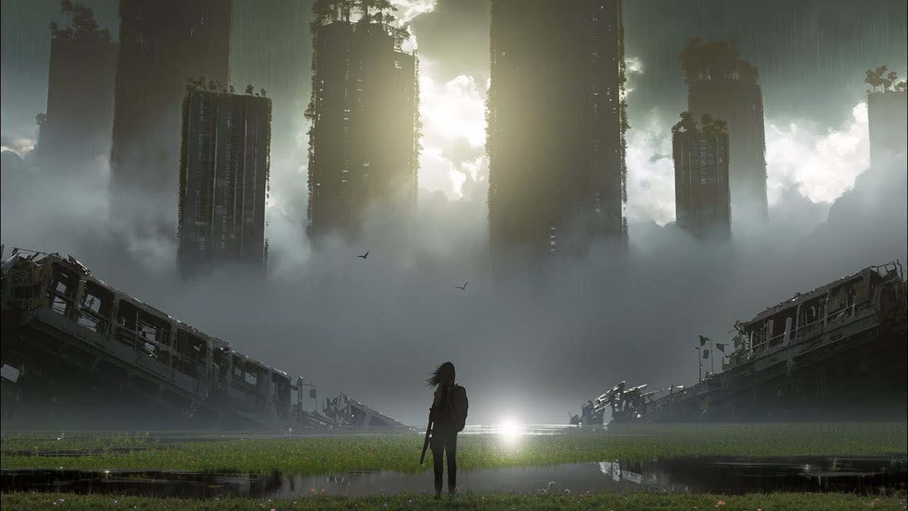DARKENED SKY | Dystopian Emotional Cyberpunk Music Mix | ORIVIN