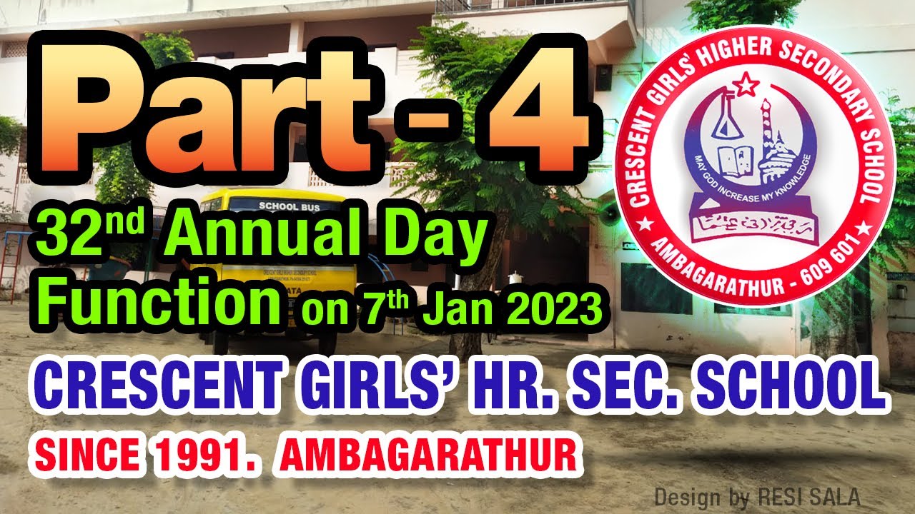 Part 4 - 32nd Annual Day Function on 7th Jan 2023