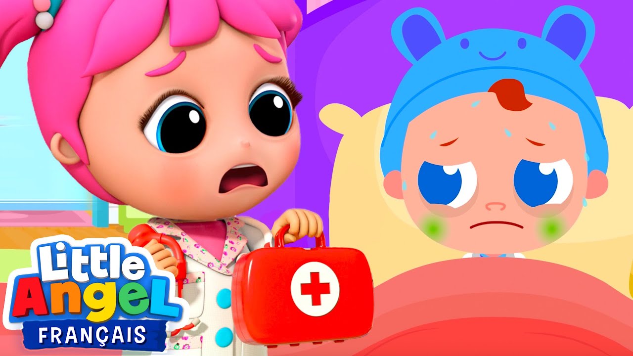 Docteur soigne tous les bobos 🌡 Comptines pour Bébé | Little Angel Français