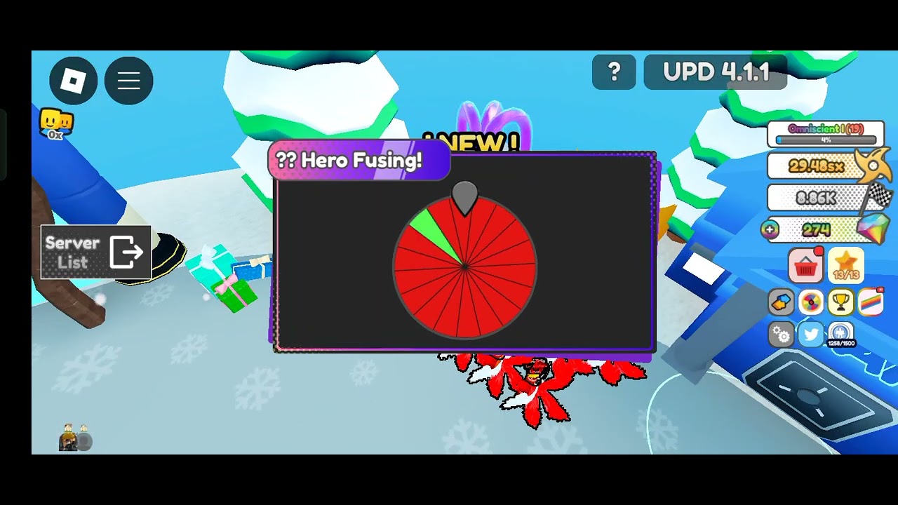 I Got Kurama Again 5% In Anime Racing clicker