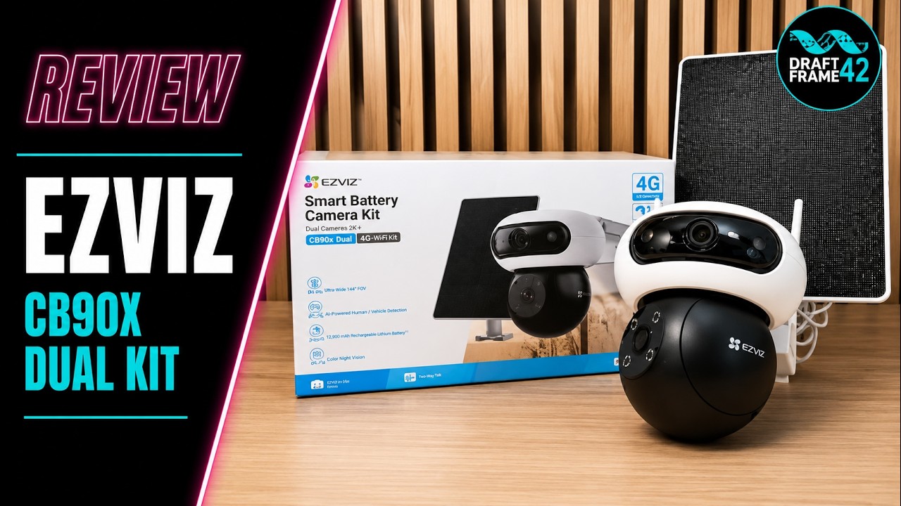 EZVIZ CB90X - Die smarte Sicherheitskamera - Review