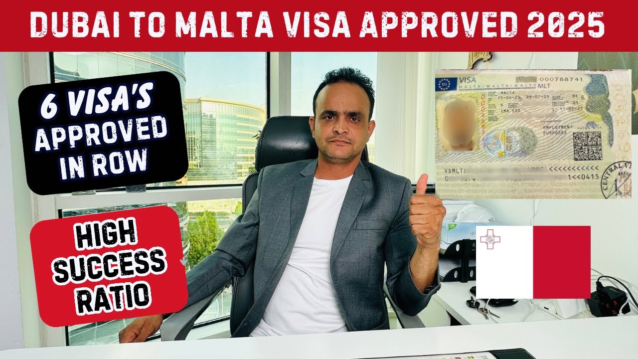 Dubai to Malta Visa APPROVED Easily for Pakistani and Bangladeshi